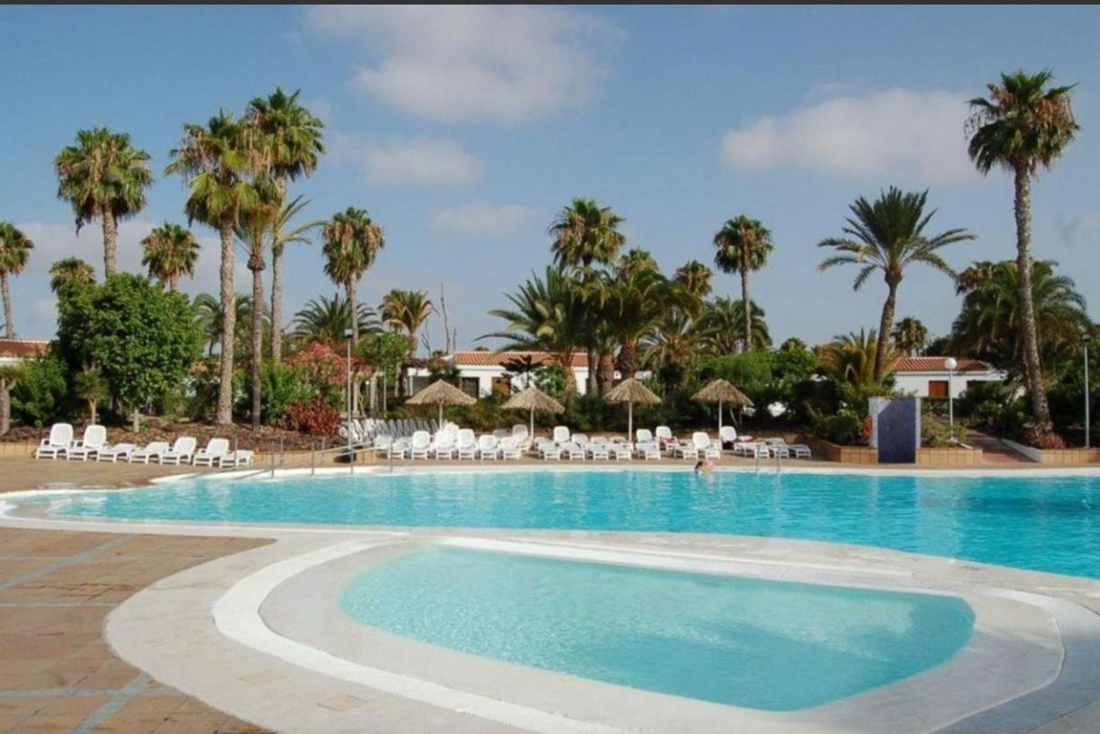 Bungalow Tropical Con Piscina Y Aire Acondicionado Maspalomas  Exteriér fotografie