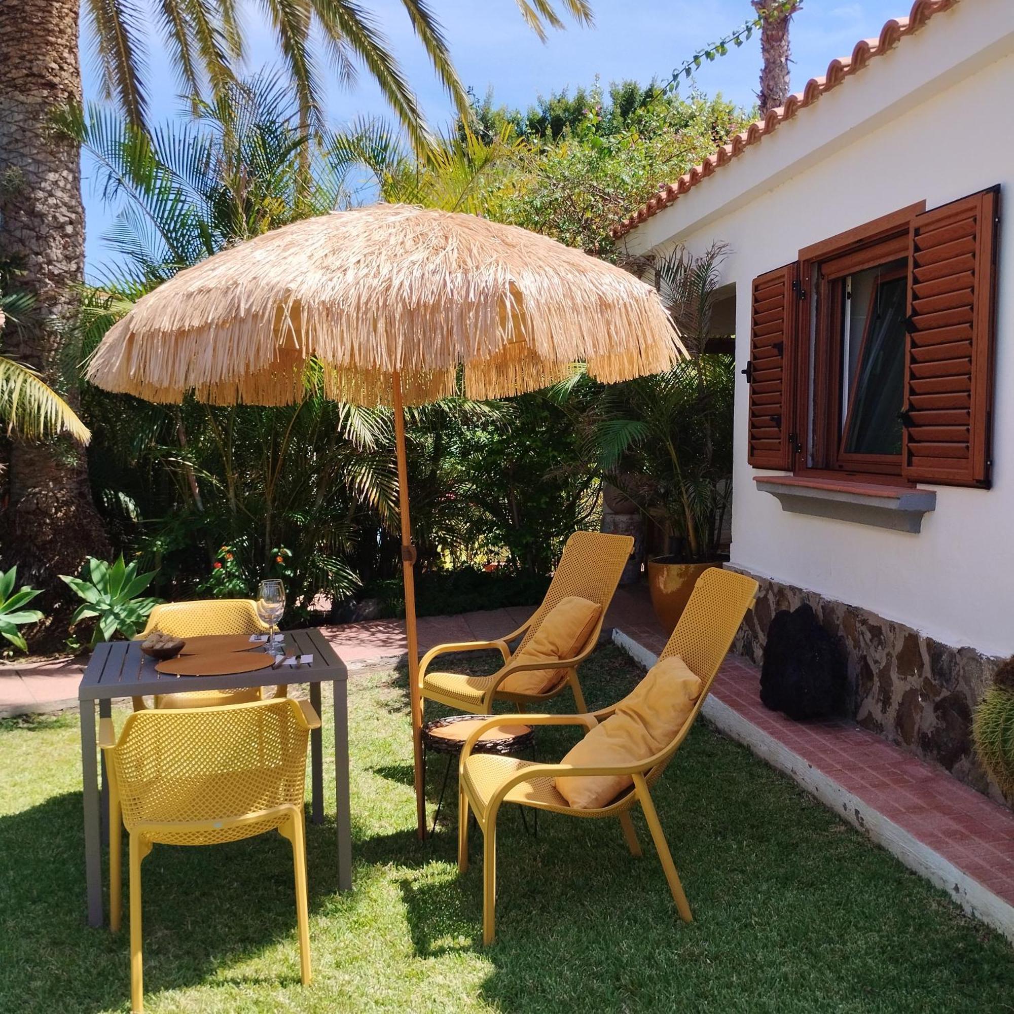Bungalow Tropical Con Piscina Y Aire Acondicionado Maspalomas  Exteriér fotografie