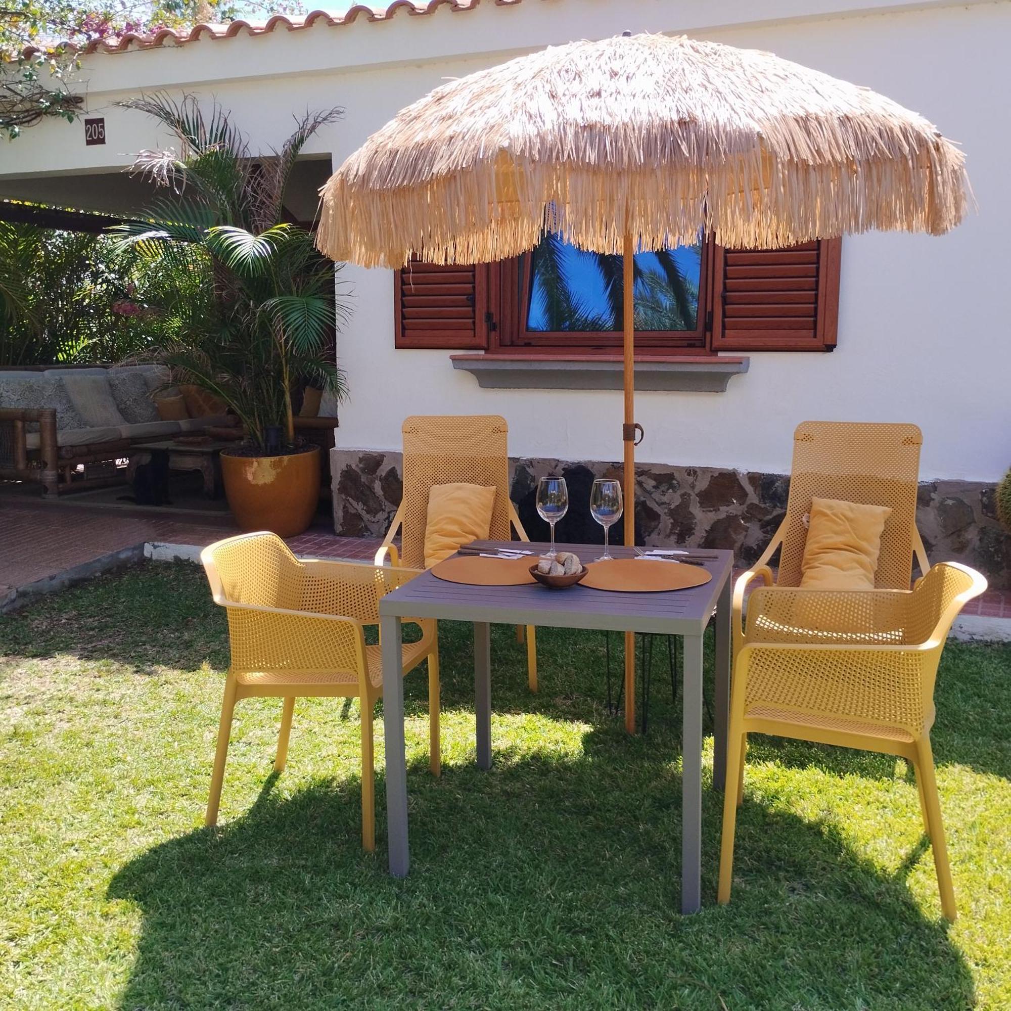 Bungalow Tropical Con Piscina Y Aire Acondicionado Maspalomas  Exteriér fotografie