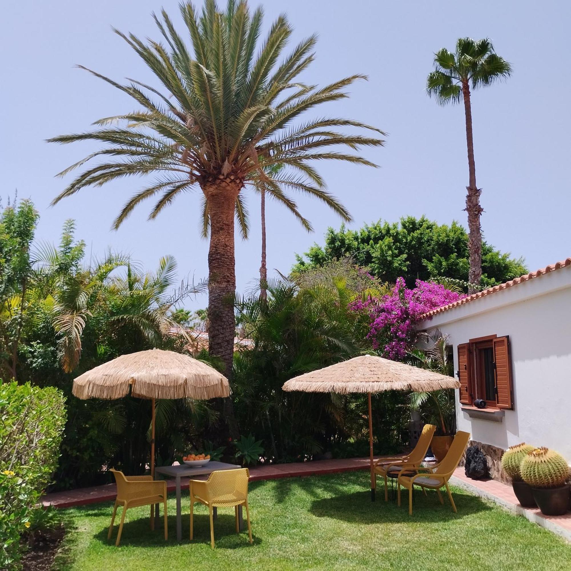 Bungalow Tropical Con Piscina Y Aire Acondicionado Maspalomas  Exteriér fotografie